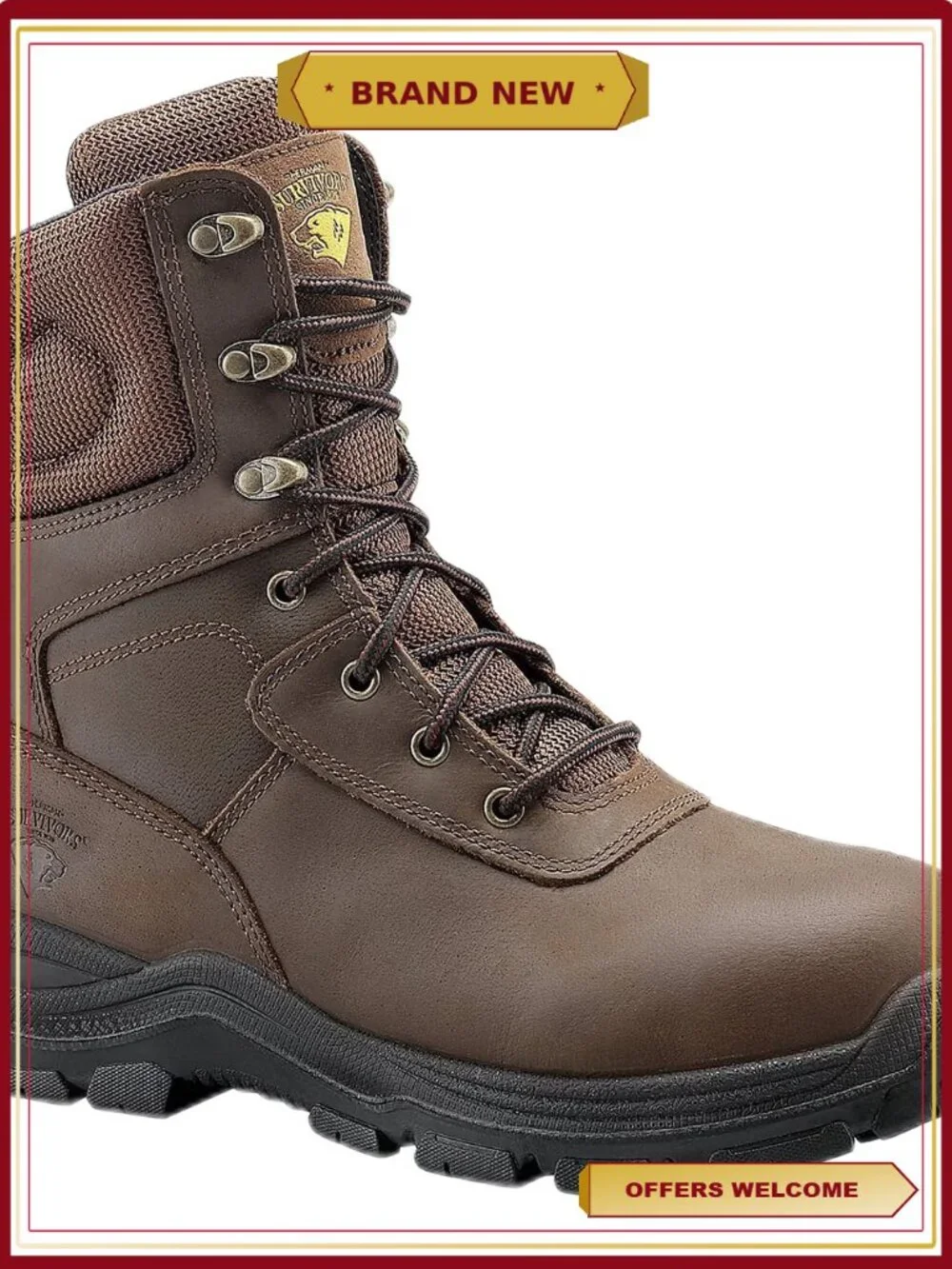 Men's Steel Toe 8